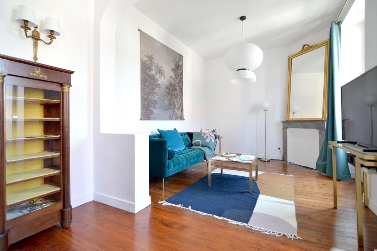 Gambetta Stylish 2 Bedrooms Apartment - Between Beach & Fresh Market Biarritz Ngoại thất bức ảnh